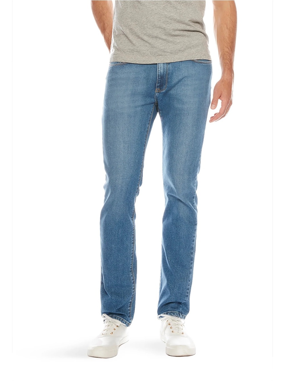 NWOT Mott & Bow Slim Benson Jeans in Light Blue 34x34